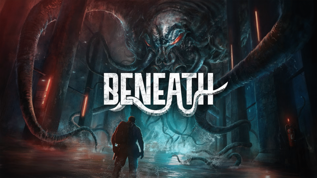 beneath