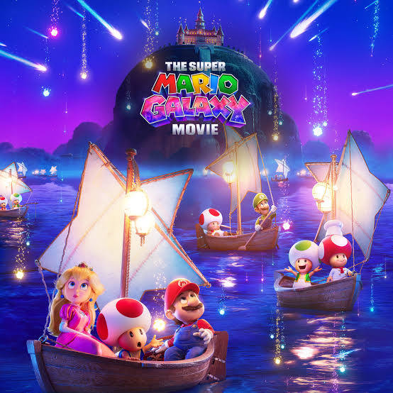 the super mario galaxy movie cover
