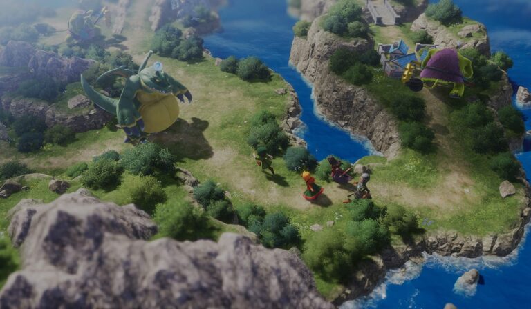 Dragon Quest VII Reimagined world