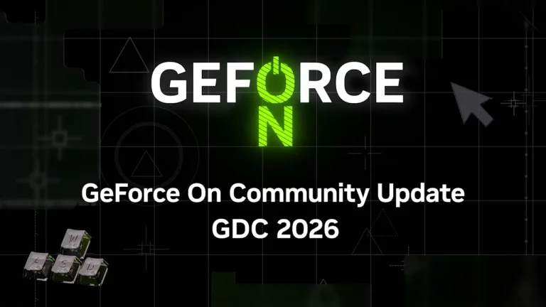 geforce on GDC community update 2026