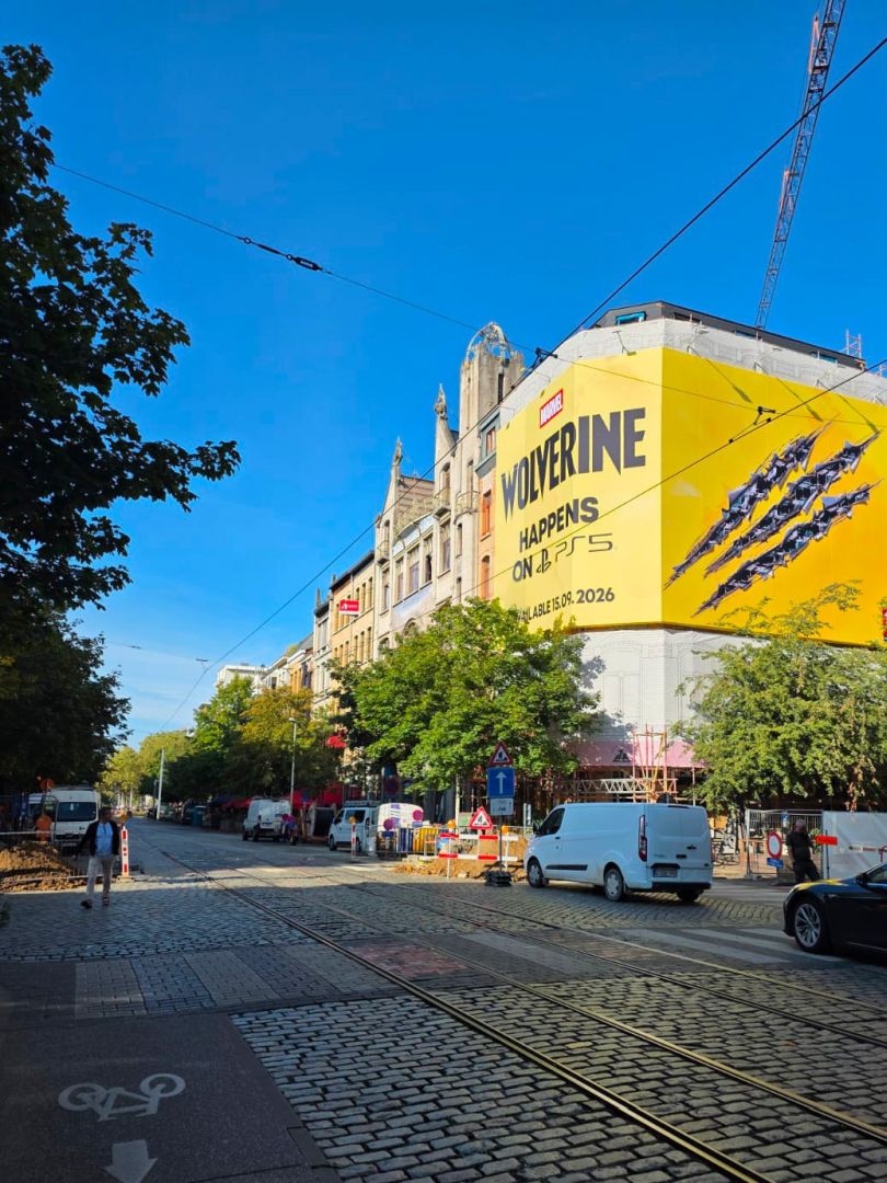 PS5 Wolverine billboard