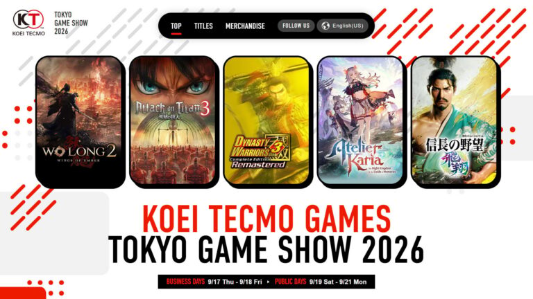 Koei Tecmo TGS 2026